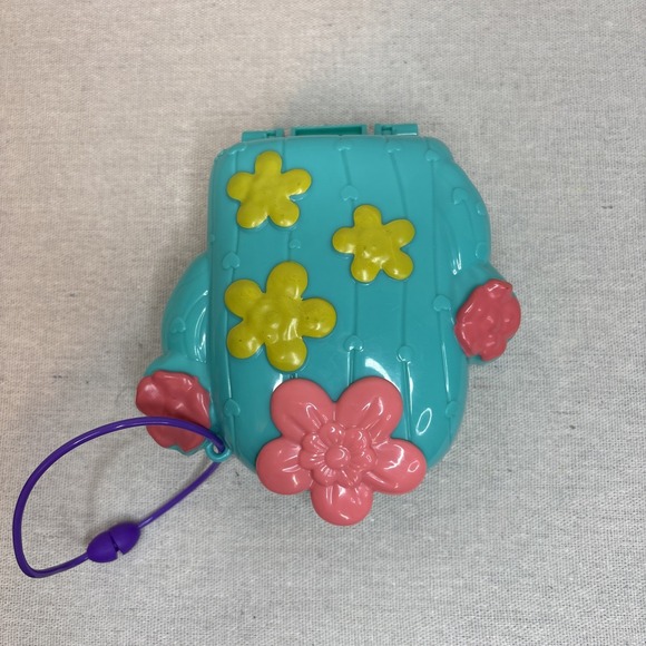 Polly Pocket Cactus Cowgirl Ranch‎ & Pajama Party Sleepy Pets Compact Mattel Toy - Picture 5 of 11